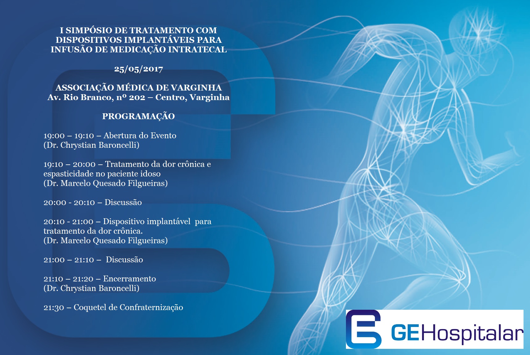 Thumbnail for blog Simpósio de Tratamento com Dispositivos Implantáveis para Infusão de Medicação Intratrecal